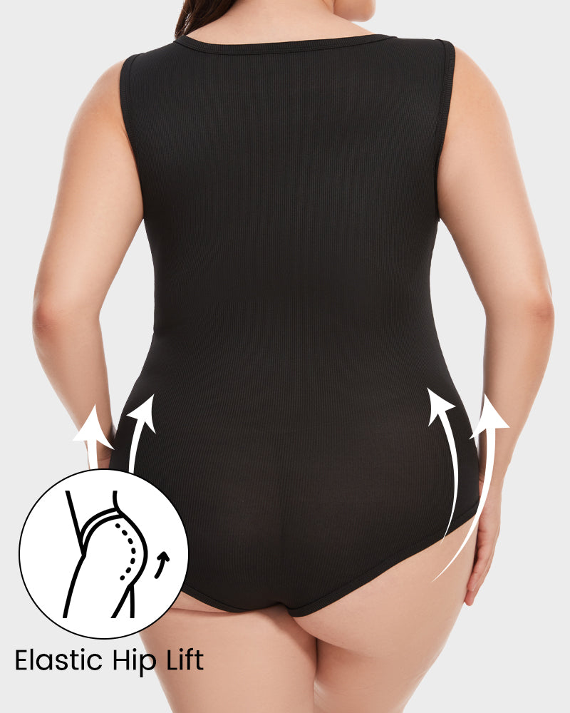 The Aria Square-Neck Bodysuit