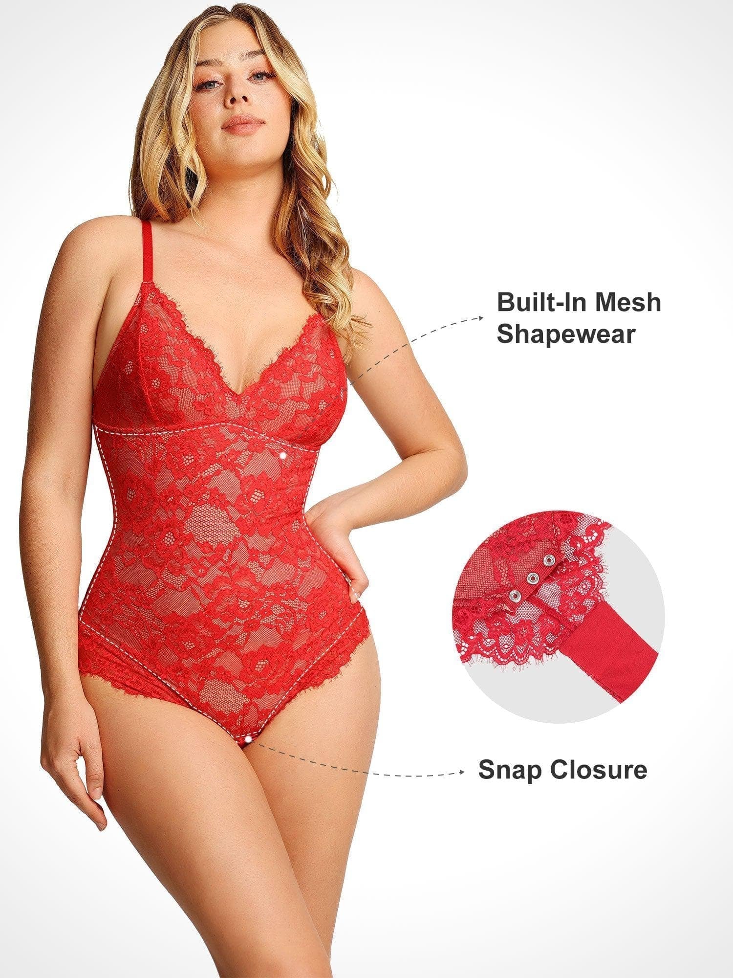VixenLace™ Shapewear Bodysuit