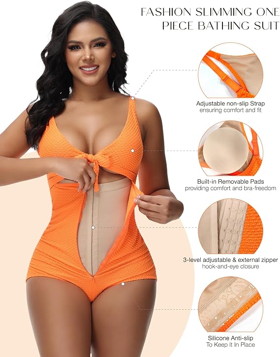 SnatchZip™ Control Swimsuit