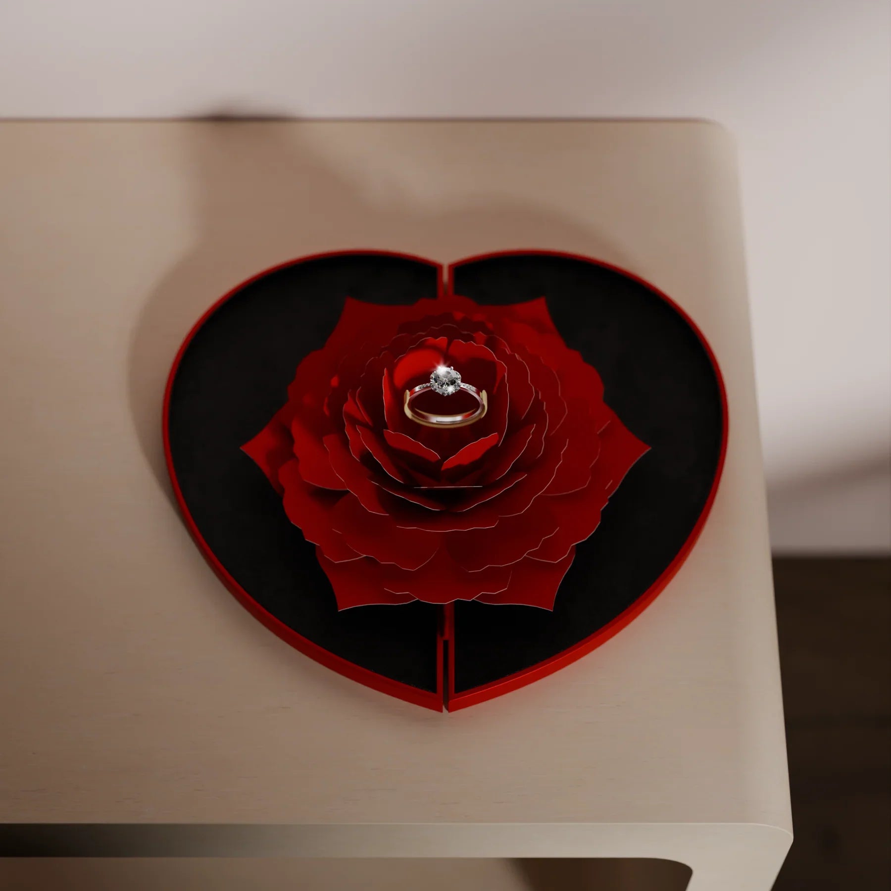 The LoveRose™ Ring Box