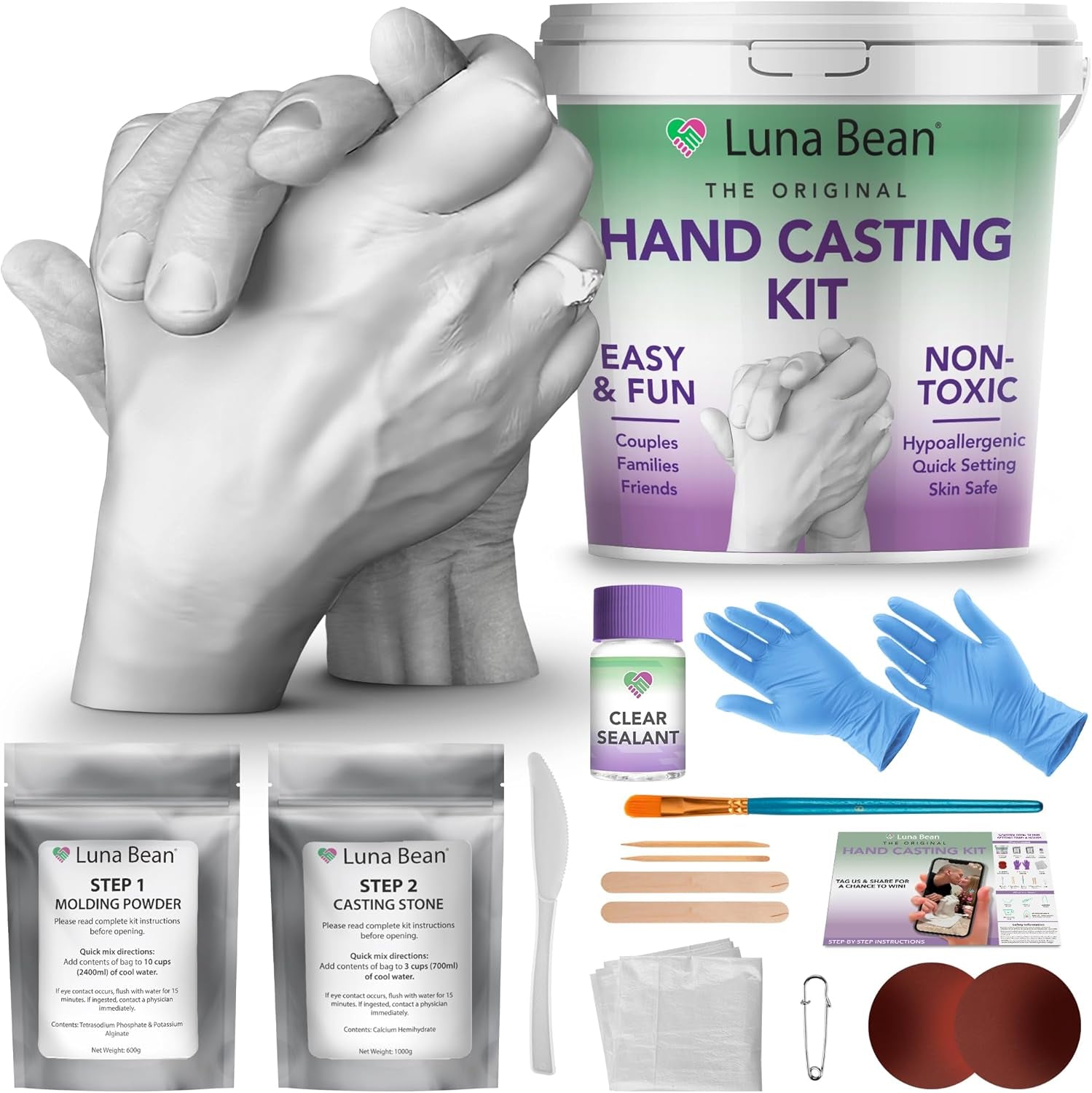 LoveCast™ Hand Casting Kit