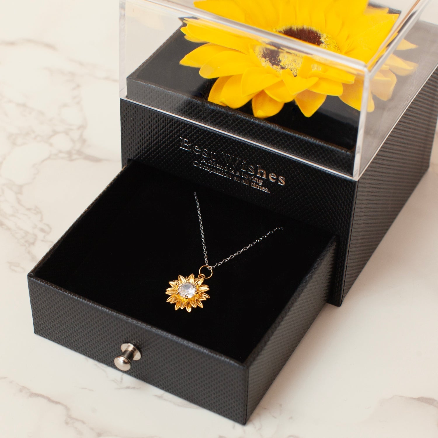 Sunflower Necklace
