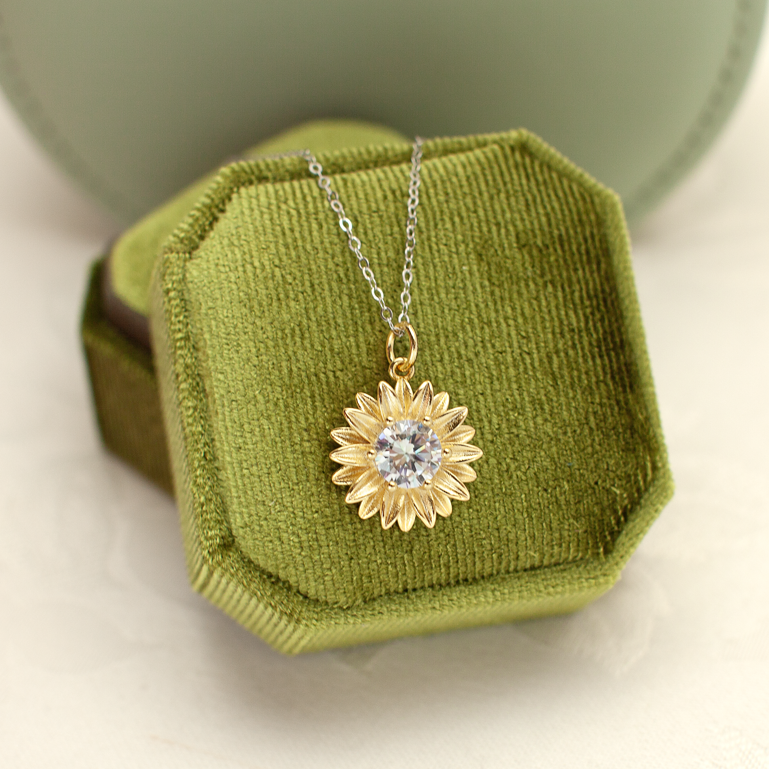 Sunflower Necklace