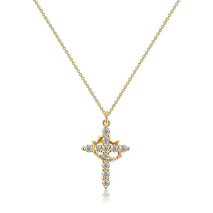 The Forever Cross & Crown Necklace