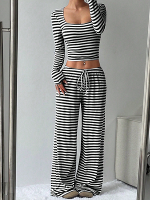 Amber Stripes™ Fall Lounge Set