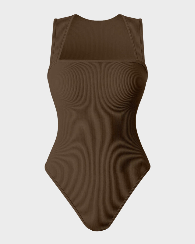 The Aria Square-Neck Bodysuit