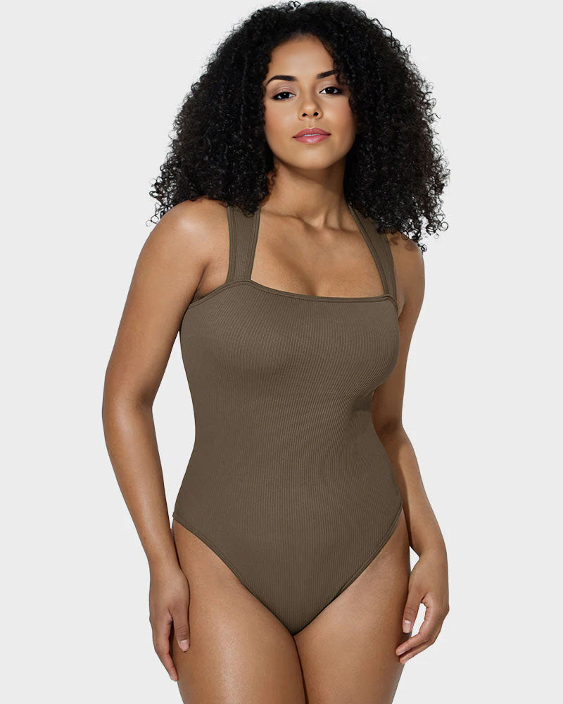 The Aria Square-Neck Bodysuit
