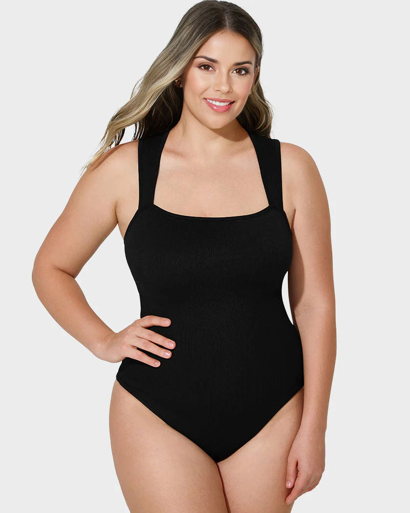 The Aria Square-Neck Bodysuit