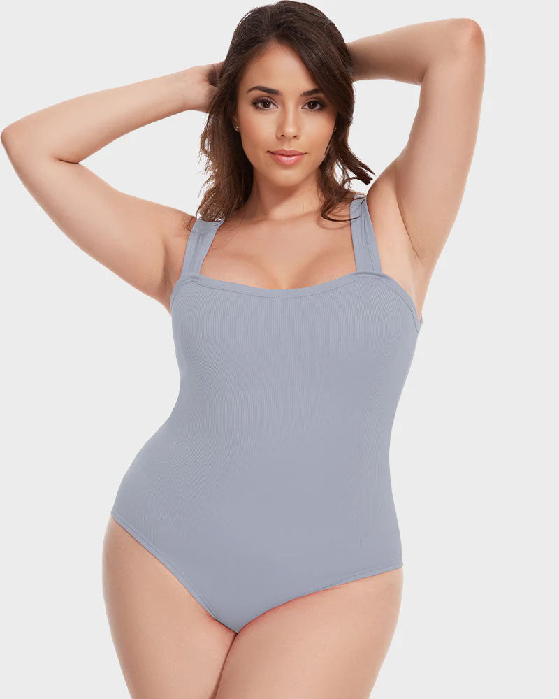 The Aria Square-Neck Bodysuit
