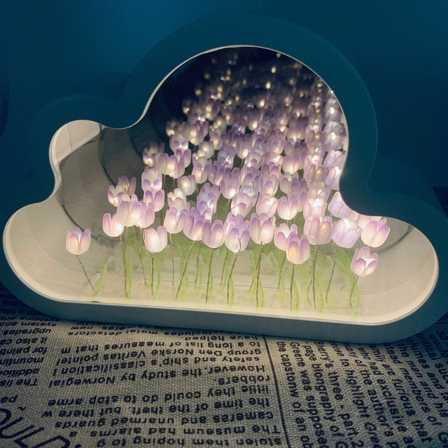 Eternal Bloom™ Infinity Tulip Mirror