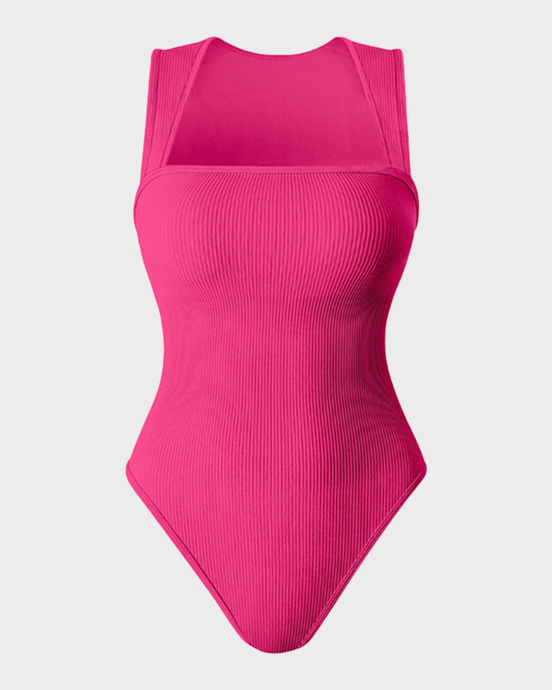 The Aria Square-Neck Bodysuit