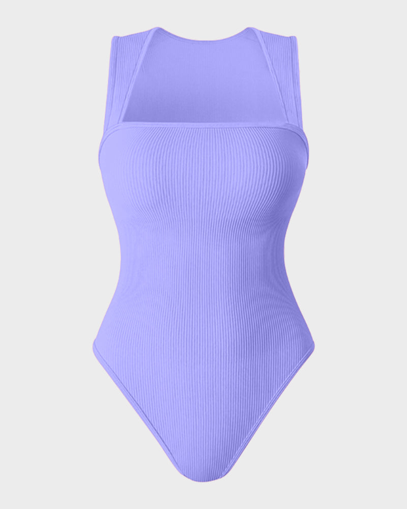 The Aria Square-Neck Bodysuit