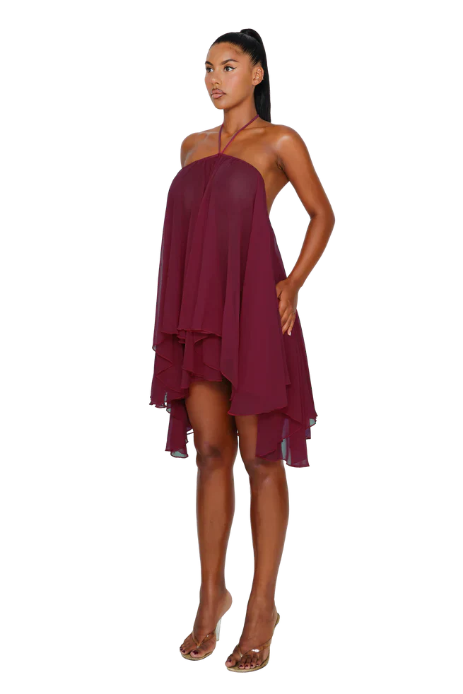 Ethereal Drape Dress