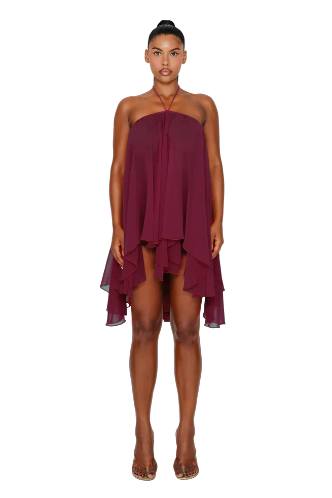 Ethereal Drape Dress