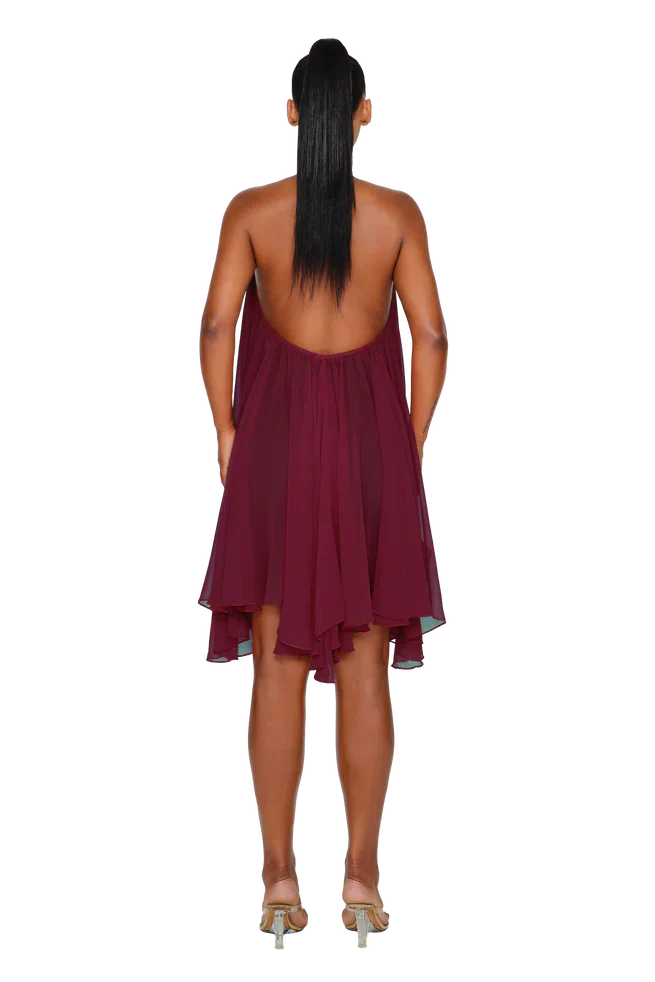 Ethereal Drape Dress