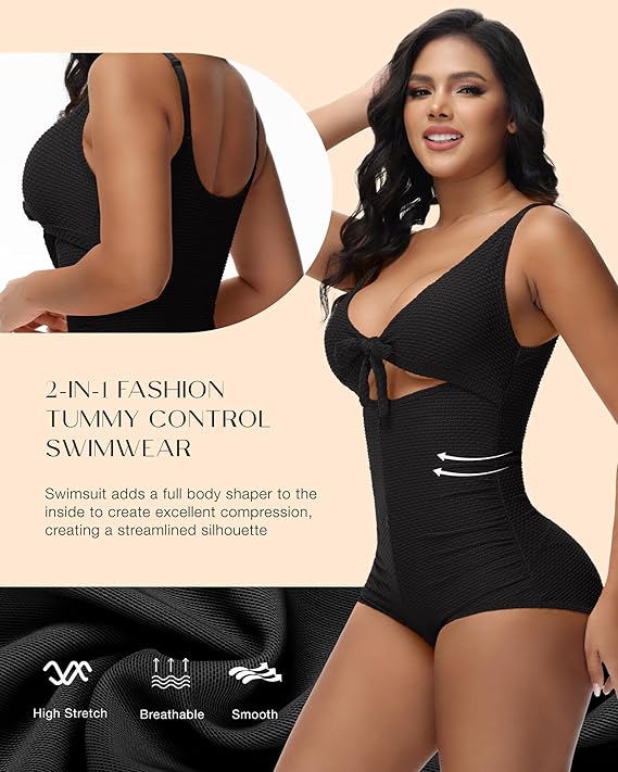 SnatchZip™ Control Swimsuit