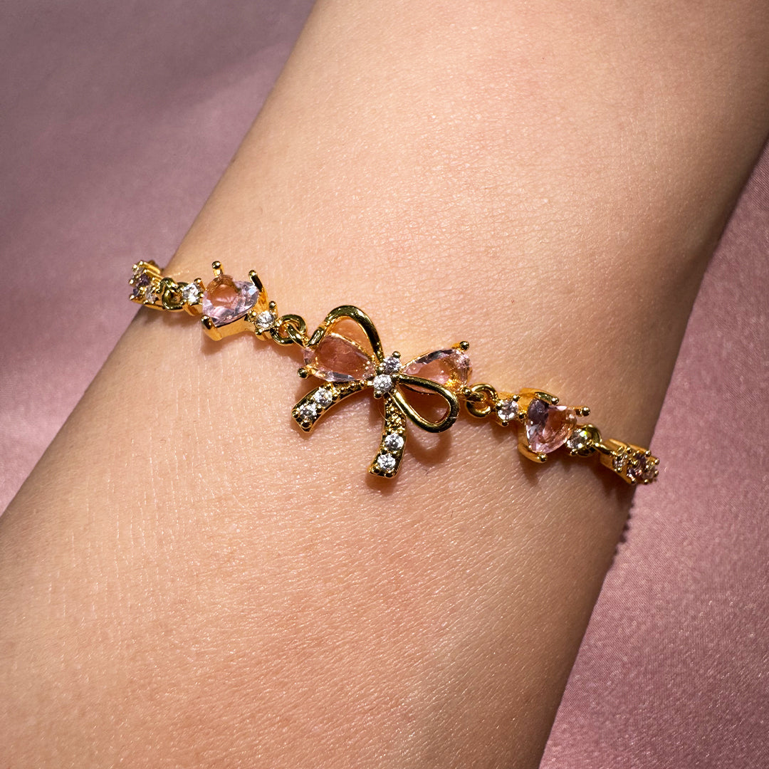 Friendship Bow Bracelet (83% OFF TODAY)