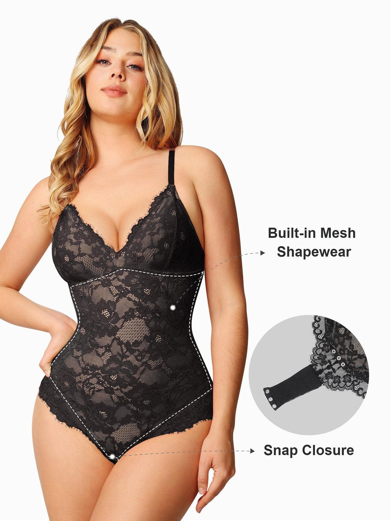 VixenLace™ Shapewear Bodysuit