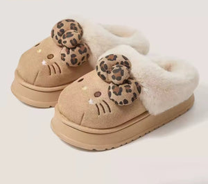 Hello Kitty Plush Slippers