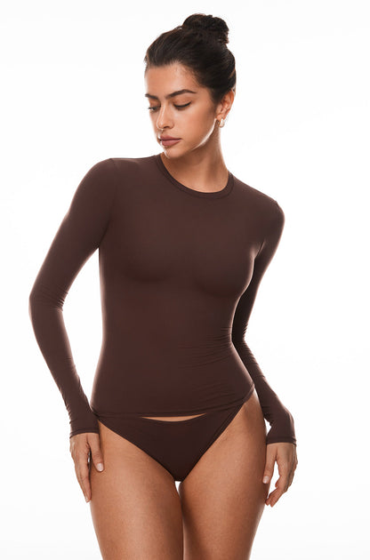 The Silk-Sculpt Long Sleeve