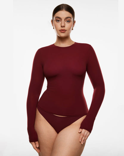 The Silk-Sculpt Long Sleeve