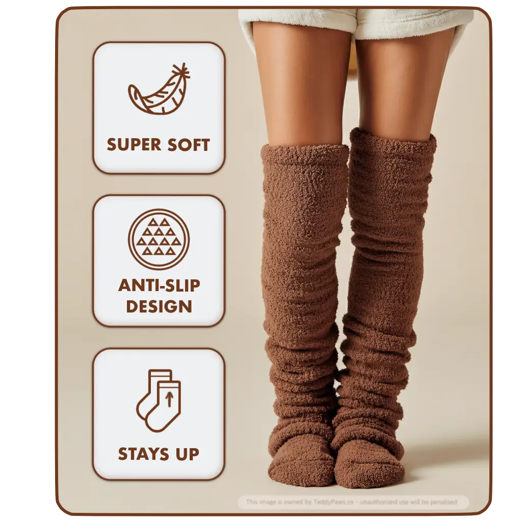 TeddyPaws™ Sock Slippers