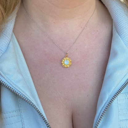 Sunflower Necklace