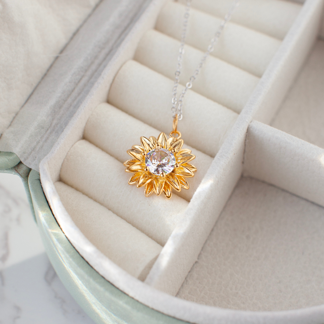 Sunflower Necklace