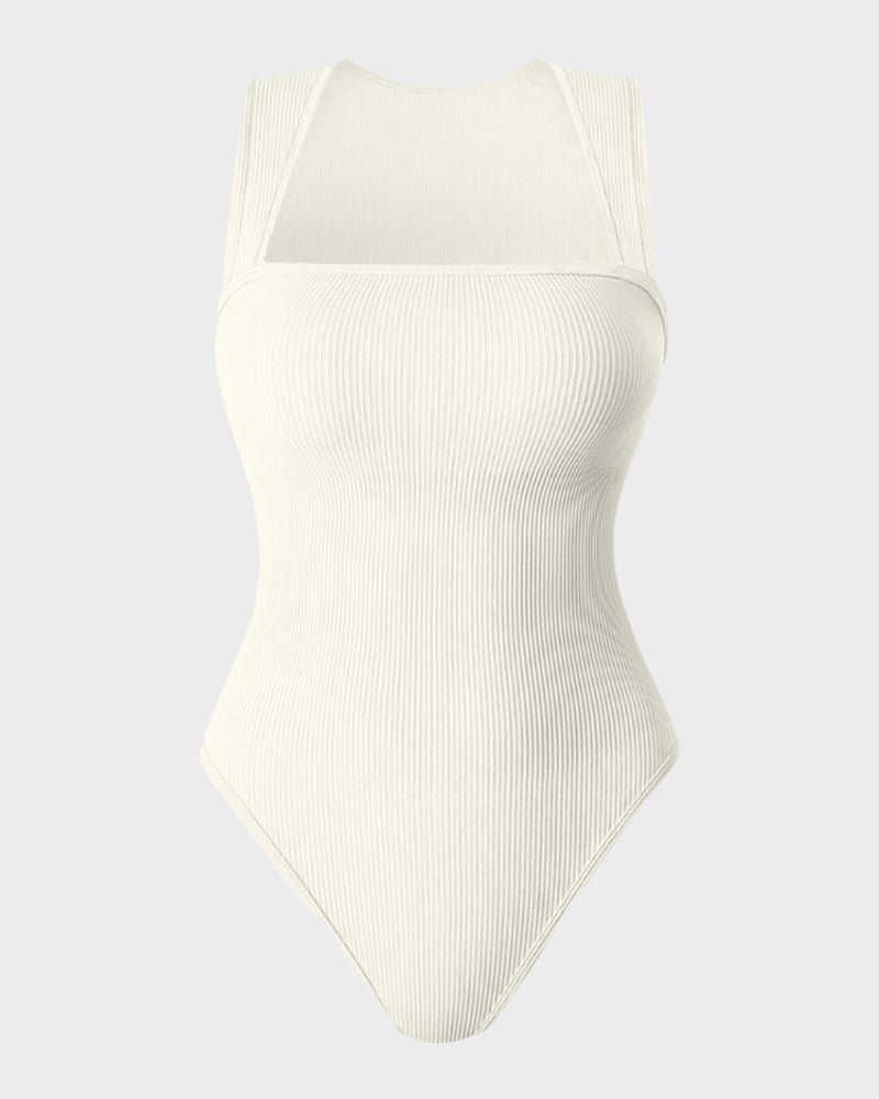 The Aria Square-Neck Bodysuit