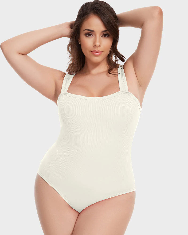 The Aria Square-Neck Bodysuit