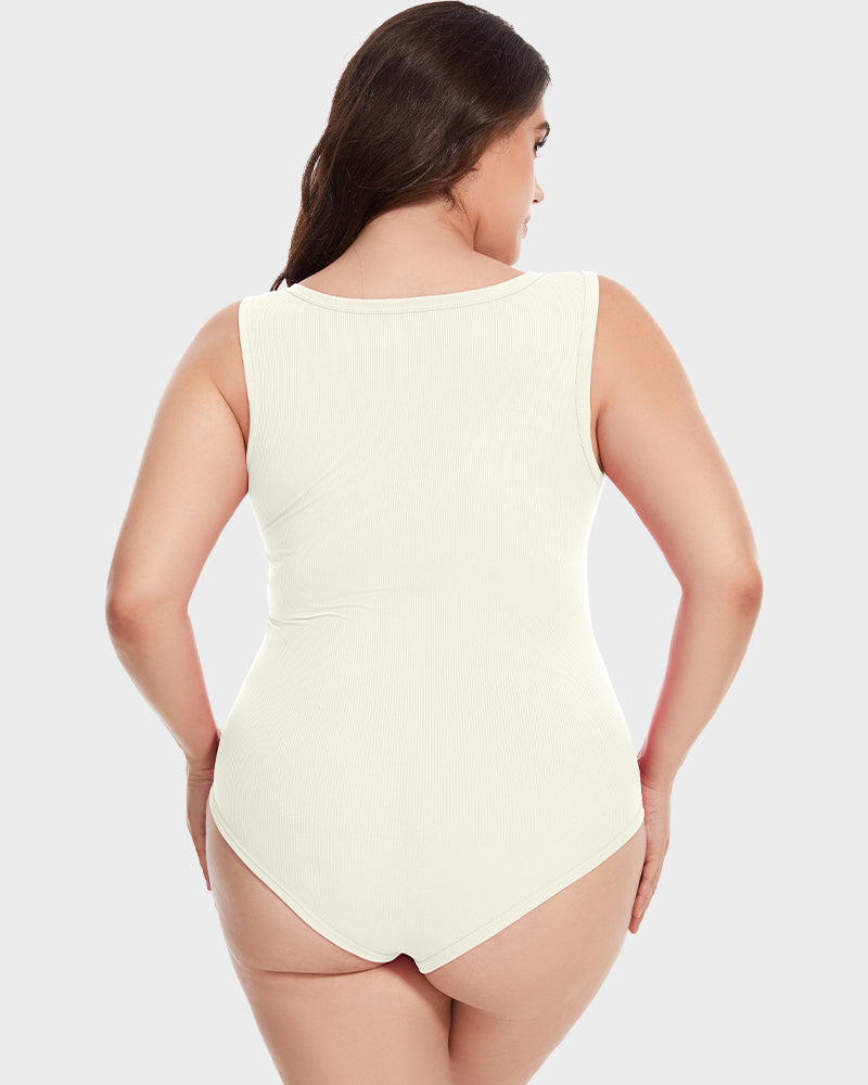 The Aria Square-Neck Bodysuit