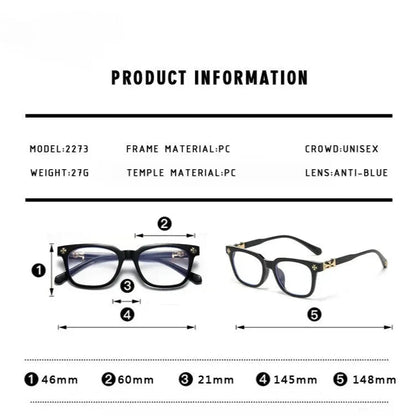 SharpFrame™ Square Glasses