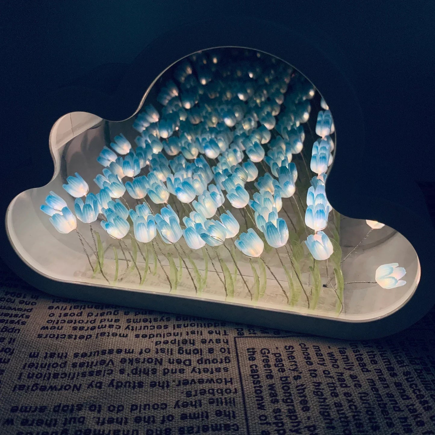 Eternal Bloom™ Infinity Tulip Mirror