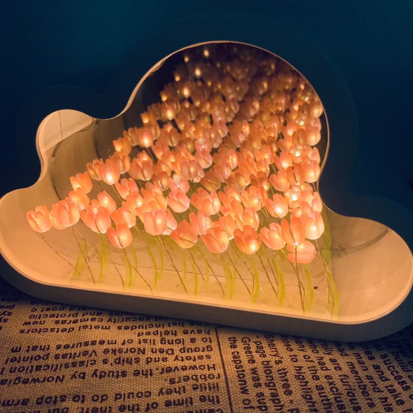 Eternal Bloom™ Infinity Tulip Mirror