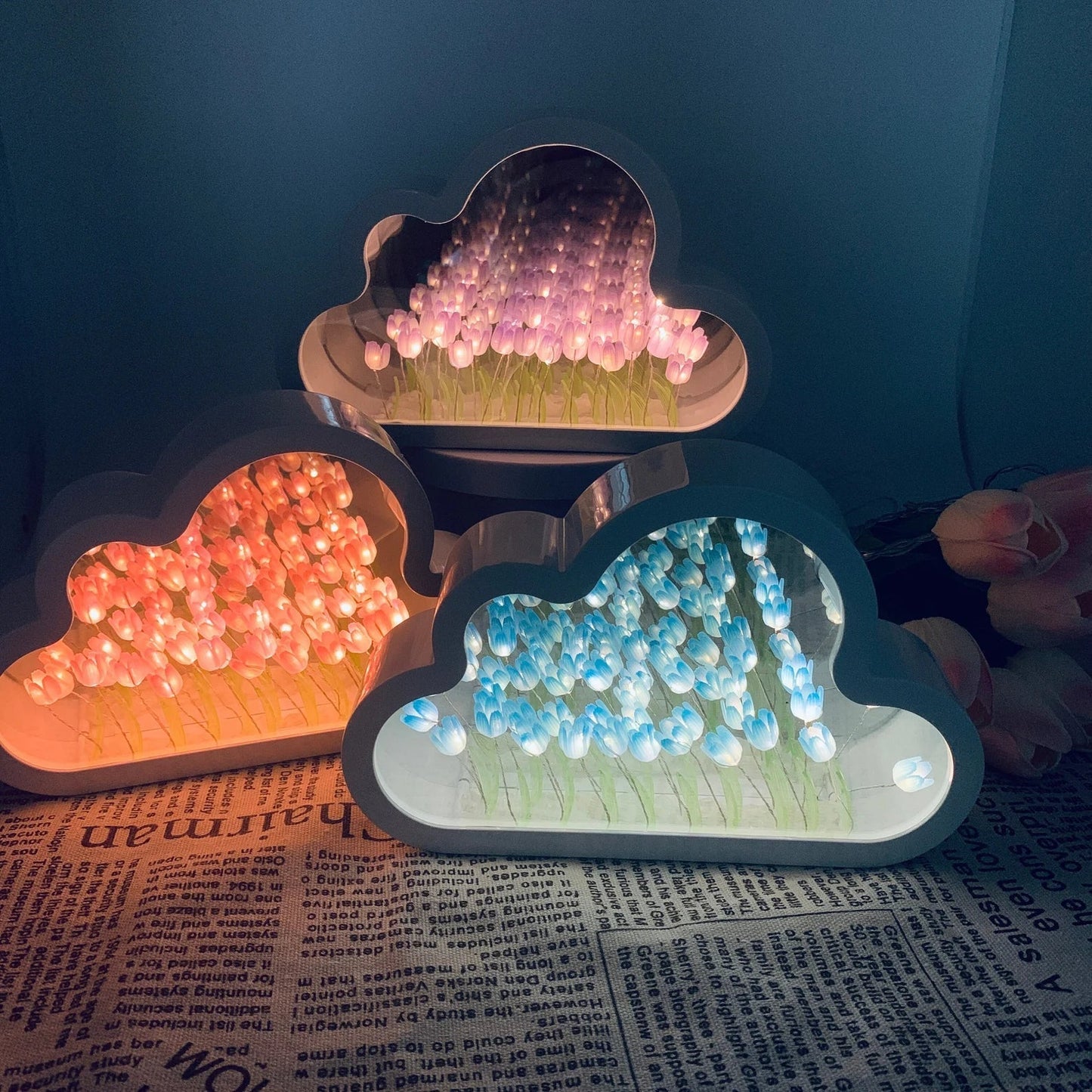 Eternal Bloom™ Infinity Tulip Mirror