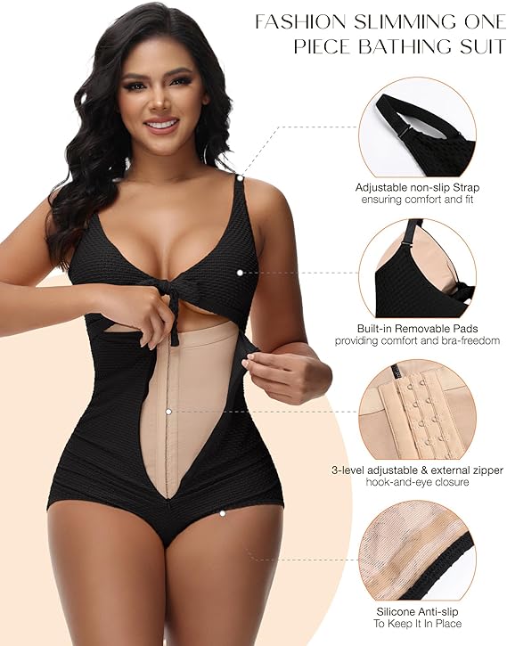 SnatchZip™ Control Swimsuit