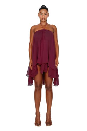 Ethereal Drape Dress