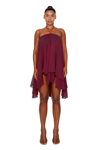 Ethereal Drape Dress